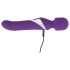 Javida Wand & Pearl - 2-in-1 Massaging Vibrator (Purple)