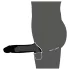 Rebel - Wireless Vibrating Penis Sleeve with Radio Function (Black)