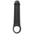 Rebel - Wireless Vibrating Penis Sleeve with Radio Function (Black)