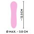 Cuties Mini - Rechargeable, Waterproof Spiral Vibrator (Pink)
