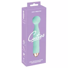   Cuties Mini Wand - Rechargeable, Waterproof Massager Vibrator (Green)