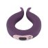 Couples Choice - Rechargeable Dual-Motor Vibrating Ring (Purple)