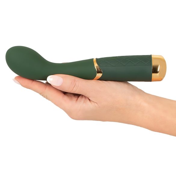 Emerald Love - Rechargeable, Waterproof G-Spot Vibrator (Green)