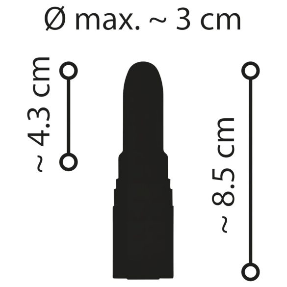 Emerald Love - Red Waterproof Rechargeable Lipstick Vibrator