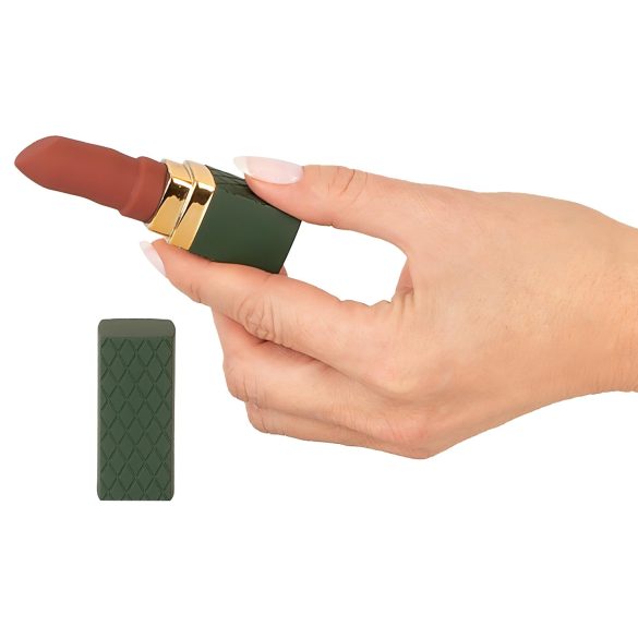Emerald Love - Red Waterproof Rechargeable Lipstick Vibrator