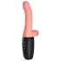 King Cock Plus 6.5" Realistic Vibrating Dildo with Balls - Natural