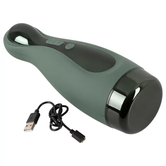 Rebel 2-in-1 Rechargeable Vibrating & Suction Male Masturbator