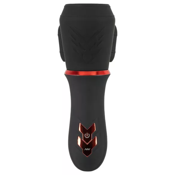 Rebel - Rechargeable Dual Motor Acorn Vibrator (Black)