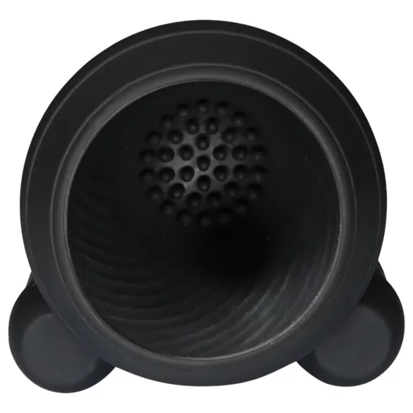 Rebel - Rechargeable Dual Motor Acorn Vibrator (Black)