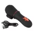 Rebel - Rechargeable Dual Motor Acorn Vibrator (Black)