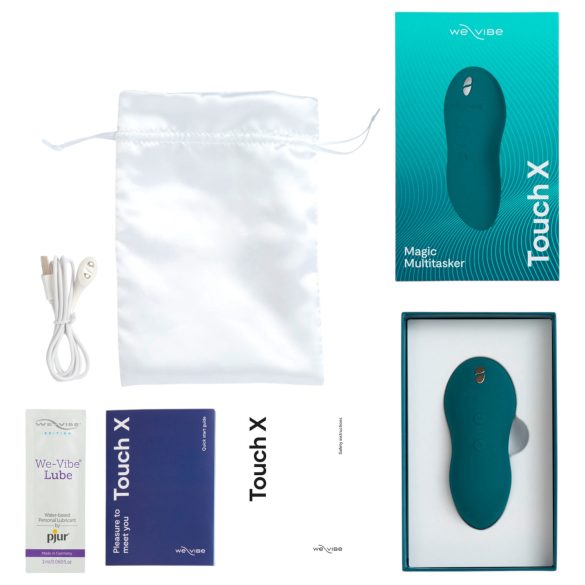 We-Vibe Touch X - Rechargeable, Waterproof Clitoral Vibrator (Green)