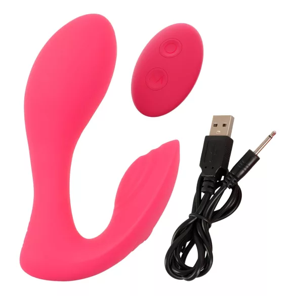 SMILE Panty - Rechargeable, Wireless 2in1 Vibrator (Pink)