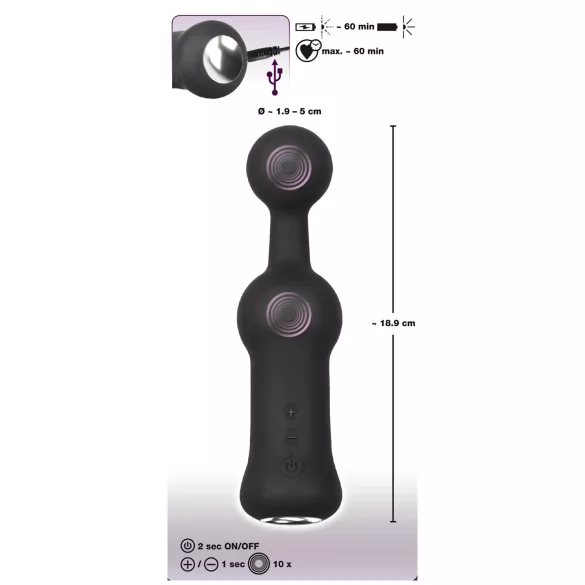 Black Velvets - Prostate Vibrator (Black)