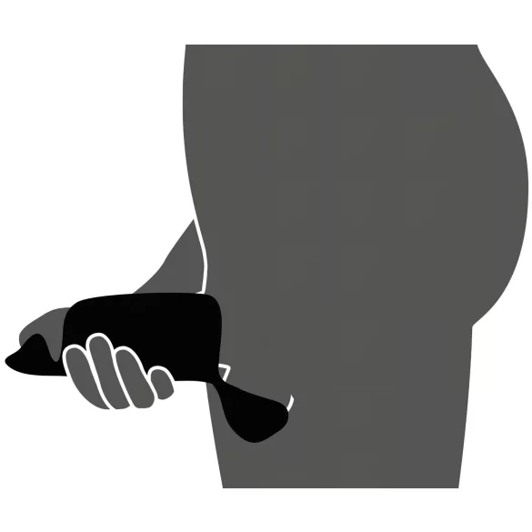 Rebel - Triple Motor Acorn Vibrator (Black)