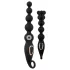 ANOS Sensations - Beaded Anal Vibrator (Black)