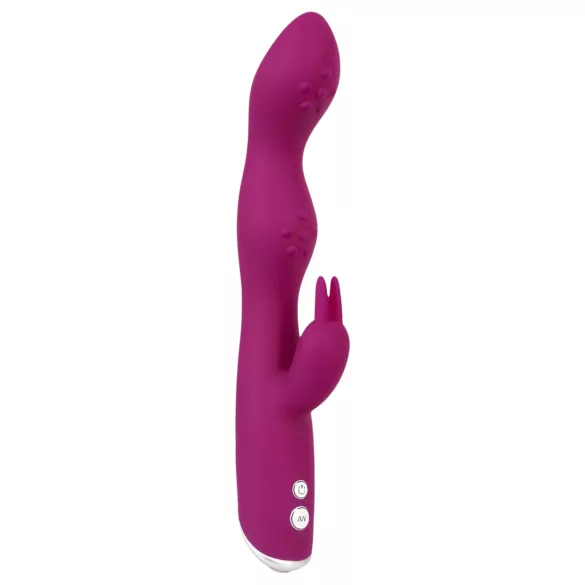 SMILE - Flexible G-Spot & Clitoral Vibrator with Dual Arms (Purple)