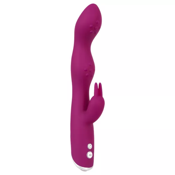SMILE - Flexible G-Spot & Clitoral Vibrator with Dual Arms (Purple)