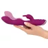 SMILE - Flexible G-Spot & Clitoral Vibrator with Dual Arms (Purple)