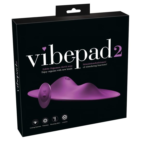 VibePad 2 - Lollipop Cushion Vibrator (Purple)