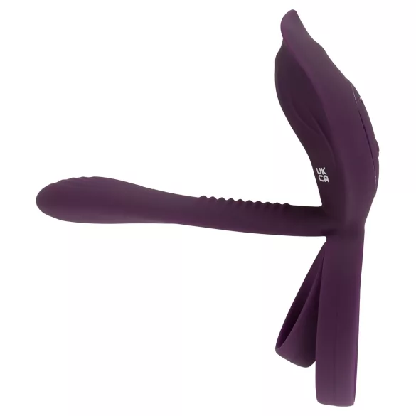 Couples Choice - Rechargeable Radio-Controlled Penis Ring (Purple)
