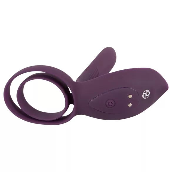 Couples Choice - Rechargeable Radio-Controlled Penis Ring (Purple)