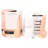 Naked Addiction Rotating 8 - Rotating Vibrator (20 cm) - Natural