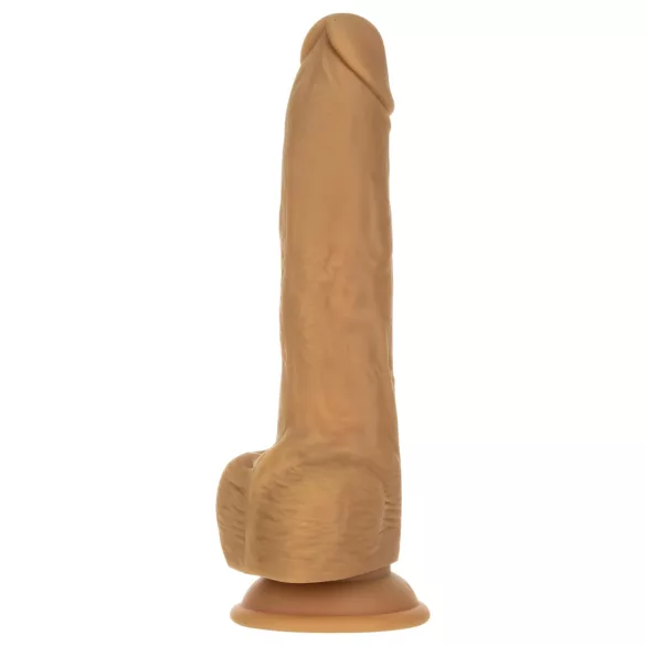 Naked Addiction Thrusting 9" Vibrator - Midnight (9")