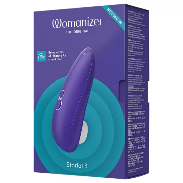 Womanizer Starlet 3 - Air Pulse Clitoral Stimulator (Blue)