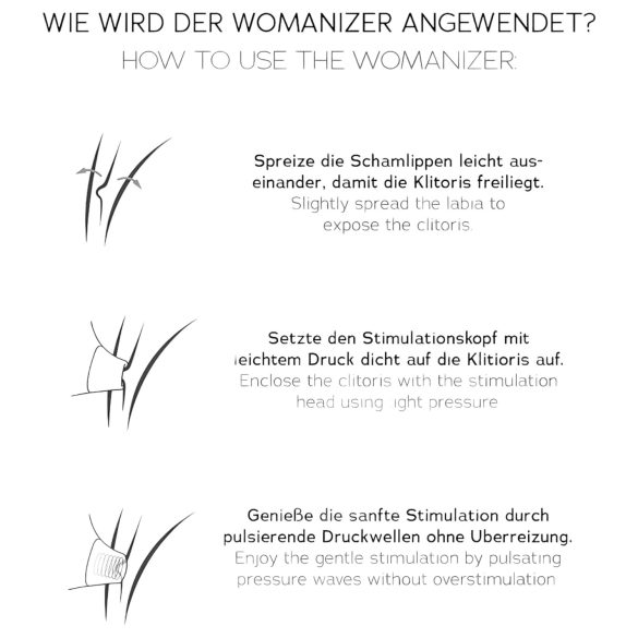 Womanizer Starlet 3 - Air-Pulse Clitoral Stimulator (Gray)