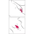 Happyrabbit Red Rechargeable Clitoral Vibrator - Battery Powered