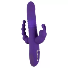   SMILE Triple - rechargeable, triple‑arm rotating-thrusting vibrator (purple)