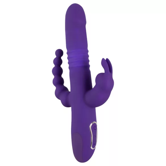 SMILE Triple - Rechargeable Triple-Arm Rotating Vibrator (Purple)