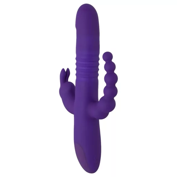 SMILE Triple - Rechargeable Triple-Arm Rotating Vibrator (Purple)