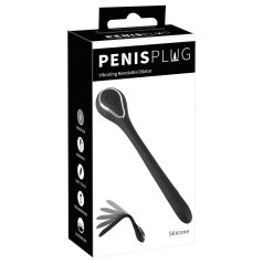 Rechargeable Vibrating Dilator (1cm) - Black