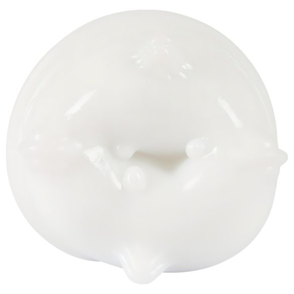 STROKER - Rechargeable, Suction-Vibrating Masturbator (White)