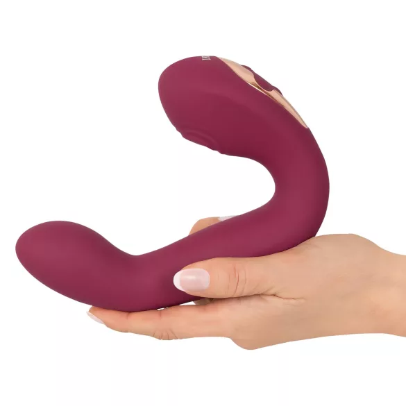 Javida Thumping - Pulsating G-Spot & Clitoral Vibrator (Red)