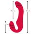 You2Toys Strapless - Wireless, Wearable Vibrator (Red)