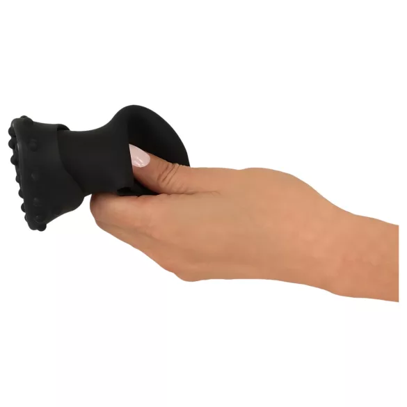 Couples Choice - Rechargeable Warming Massage Vibrator (Black)
