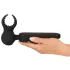 Couples Choice - Rechargeable Warming Massage Vibrator (Black)
