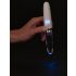 Liaison Straight - Rechargeable LED Vibrator (Clear White)