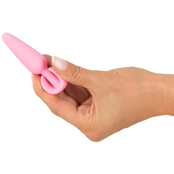 Cuties Mini Silicone Butt Plug - Pink (2.1cm)