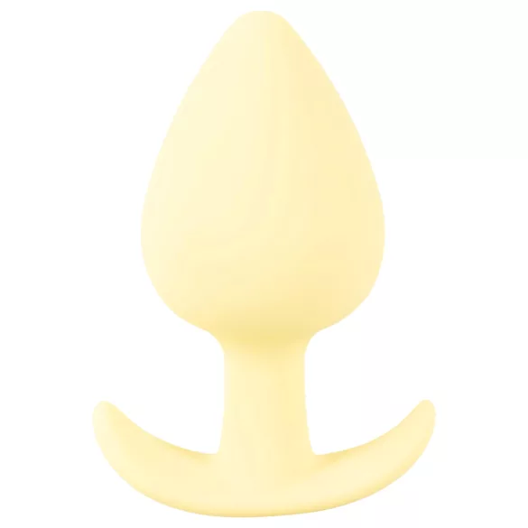 Cuties Mini Silicone Butt Plug - Yellow (3.1cm)