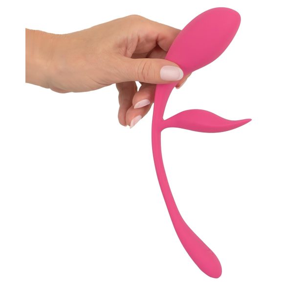 SMILE - Rechargeable Pink Vibrating Egg with Radio Control