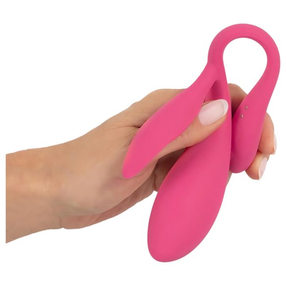 SMILE - Rechargeable Pink Vibrating Egg with Radio Control