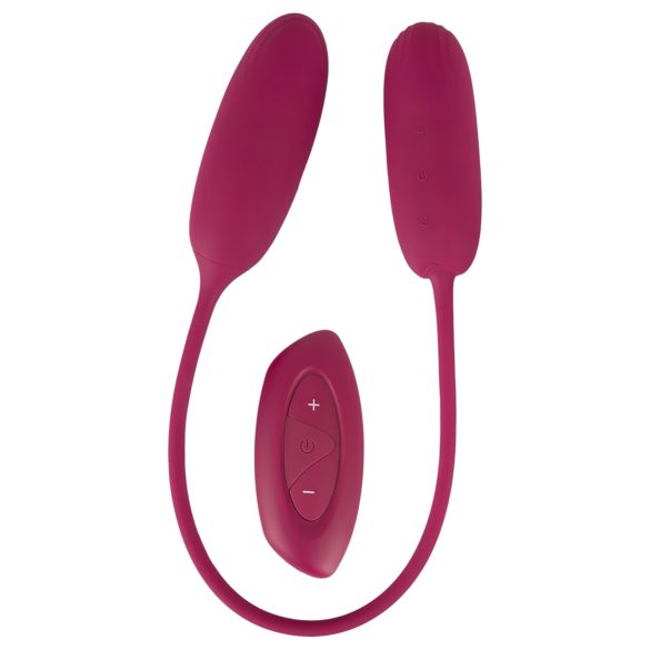 Smile Love Egg Duo - Vibrating Pleasure Eggs Set (Front & Back)