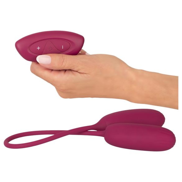 Smile Love Egg Duo - Vibrating Pleasure Eggs Set (Front & Back)