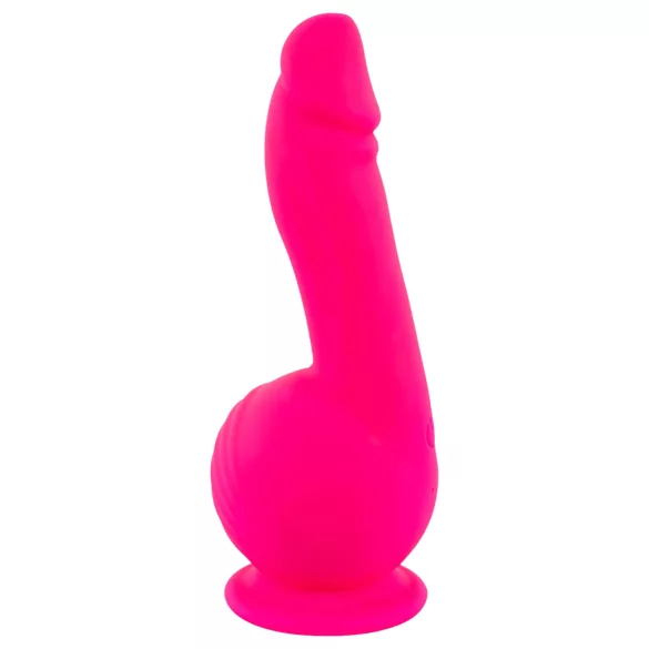 SMILE Powerful - Rechargeable Dual-Motor Suction Cup Vibrator (Pink)