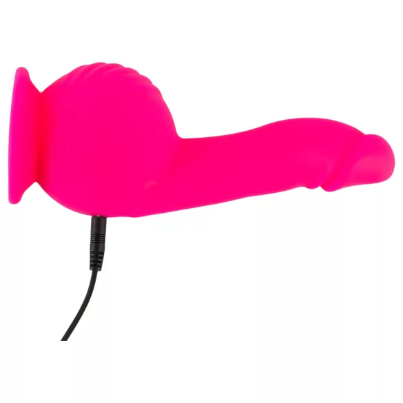 SMILE Powerful - Rechargeable Dual-Motor Suction Cup Vibrator (Pink)