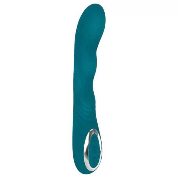 SMILE - Rechargeable Waterproof G-Spot Vibrator (Green)