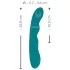 SMILE - Rechargeable Waterproof G-Spot Vibrator (Green)